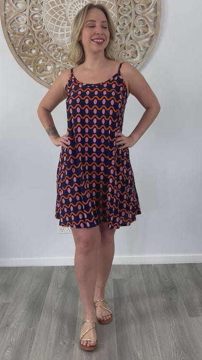 Folly Dress "Waves"