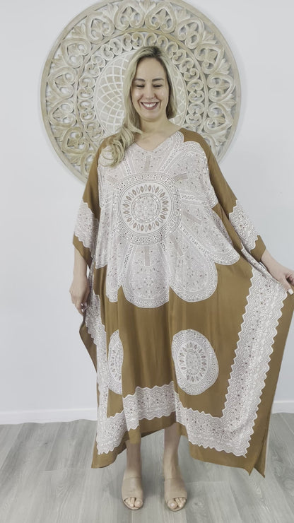 Long Kaftan "Bling" (Sequined) "Crown"