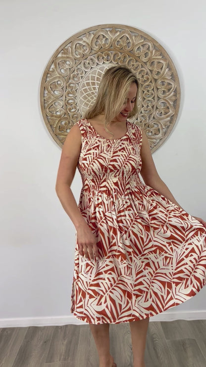 Singlet Smock Dress "Amazon"