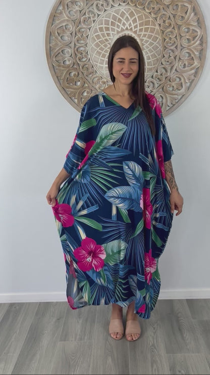 Premium Long Kaftan "Bloom"