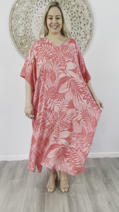 Long Kaftan "Betelnut"