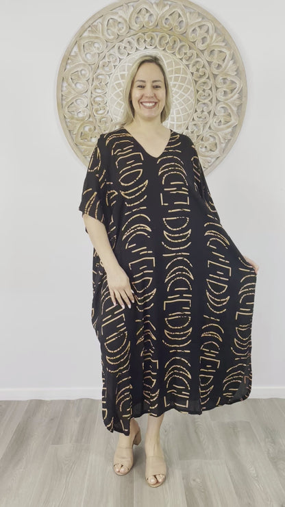 Long Kaftan "Halfmoon"