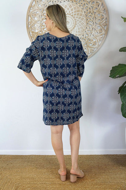 3/4 Sleeve Tunic "Katmandu"