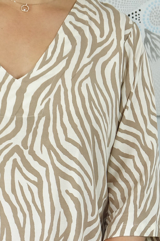 3/4 Sleeve Tunic "Madagascar"