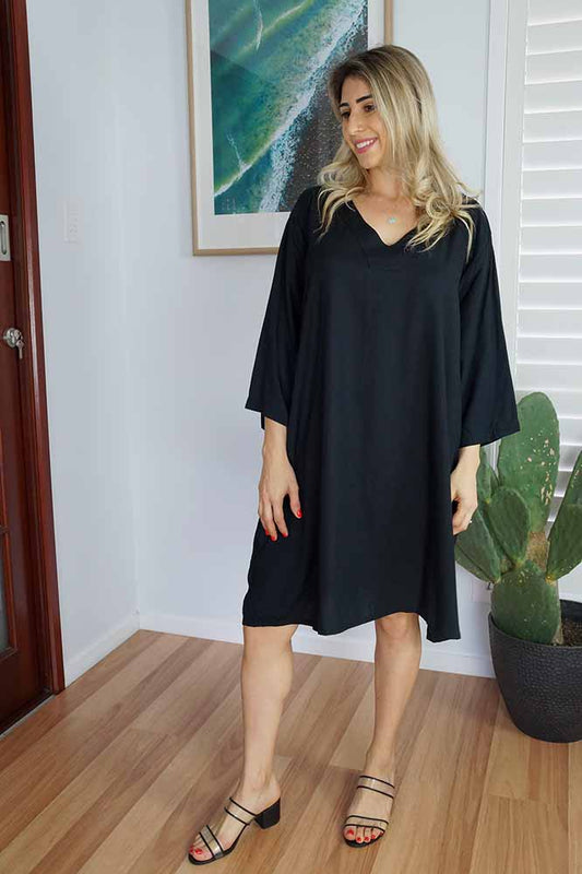 3/4 Sleeve Tunic "Plain"