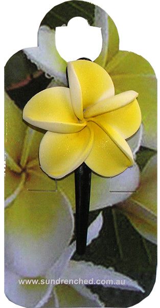 Small Frangipani Hairpin