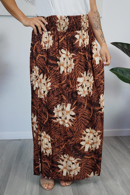 Amber Skirt "Orchids"