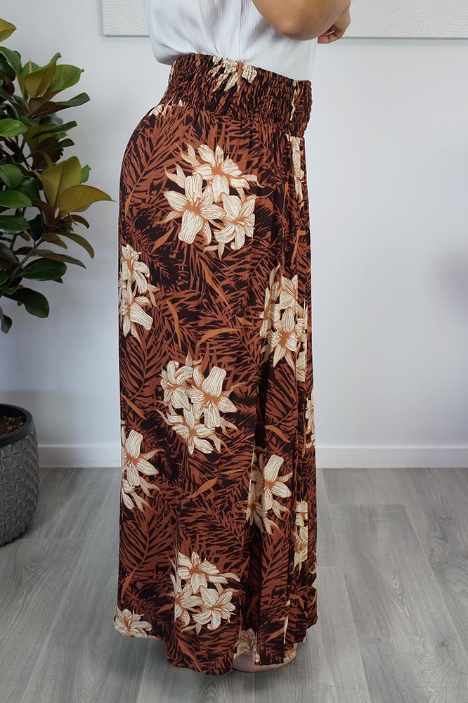 Amber Skirt "Orchids"