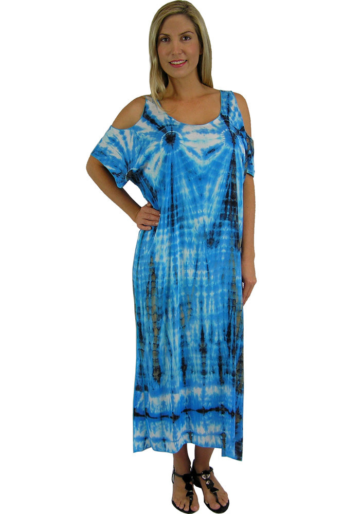 Bamboo Dress "Meteor" tie dye