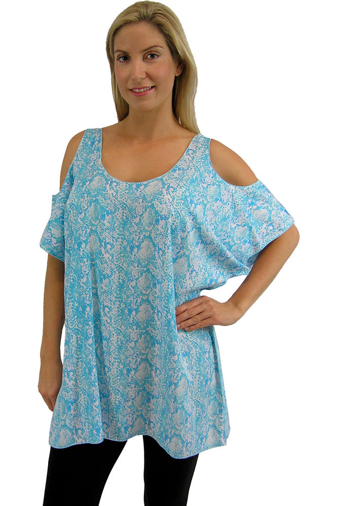 Bamboo Top "Python" print