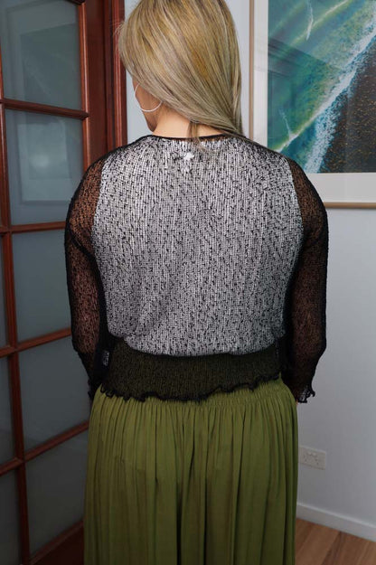 Knitted Bolero Top "Plain"