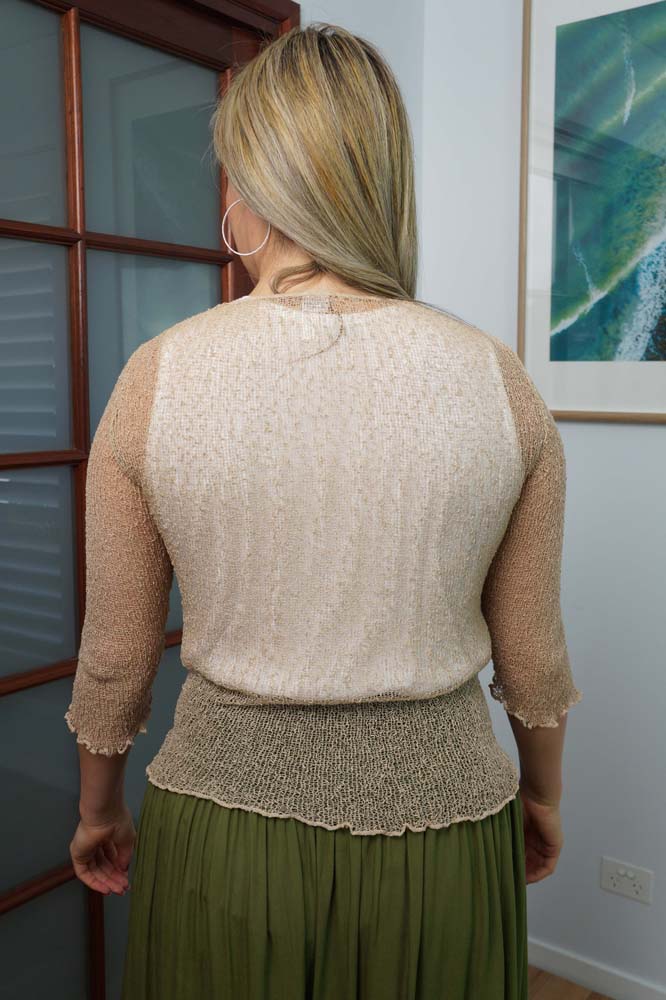 Knitted Bolero Top "Plain"