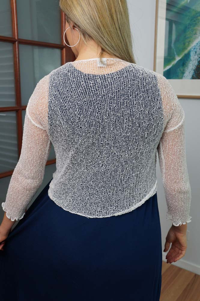 Knitted Bolero Top "Plain"