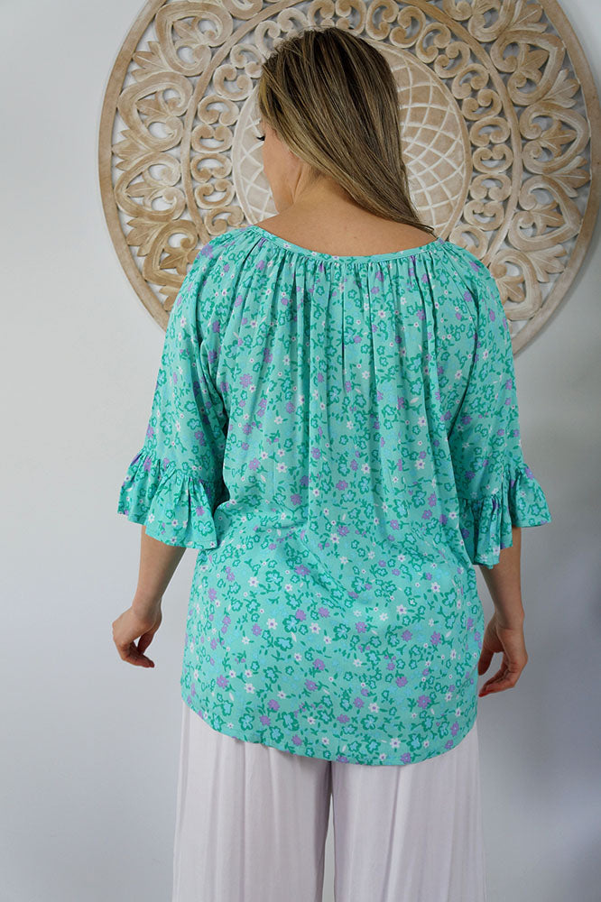 Capri Top "Babyflower"