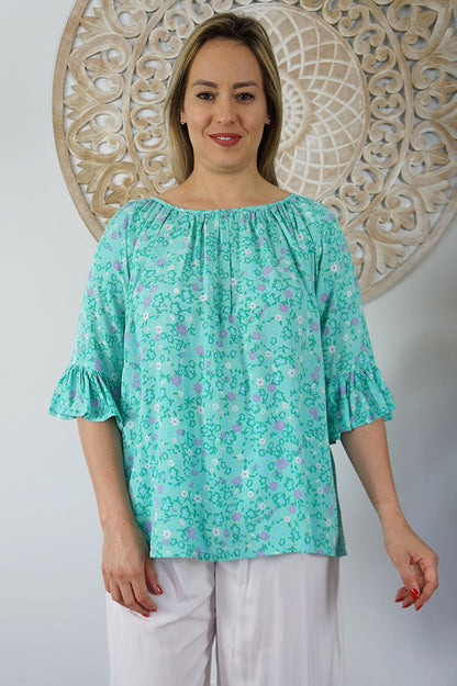 Capri Top "Babyflower"