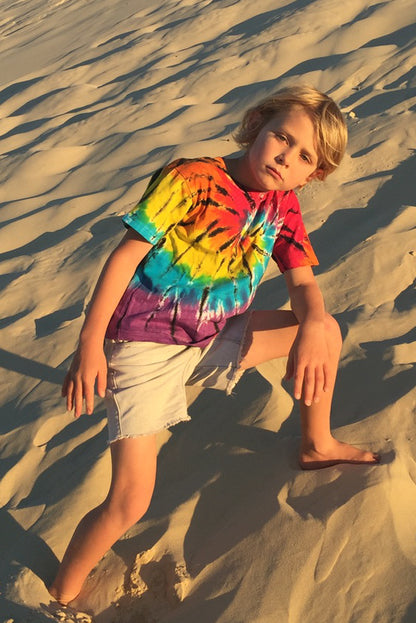 Kids Unisex Tie Dye T-Shirt "Twist"