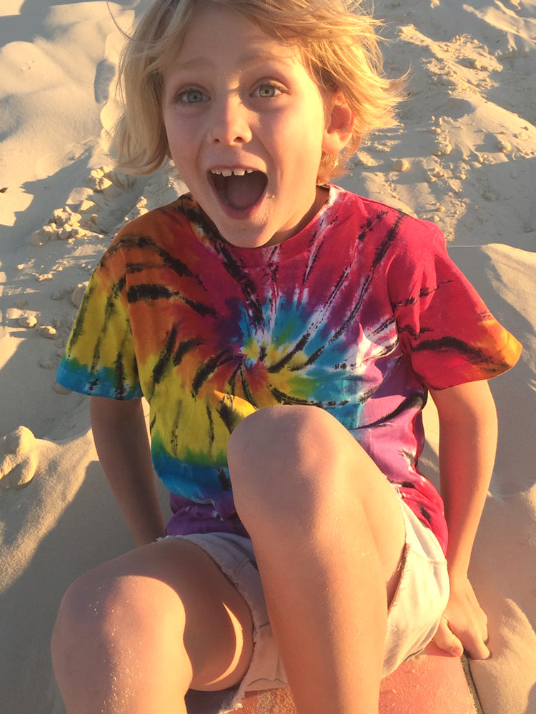 Kids Unisex Tie Dye T-Shirt "Twist"