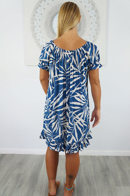 Diva Dress "Palm Leaf"