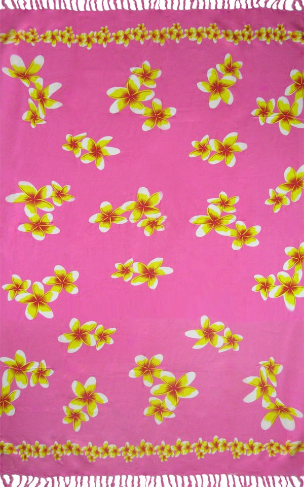 "Frangipani" Sarong