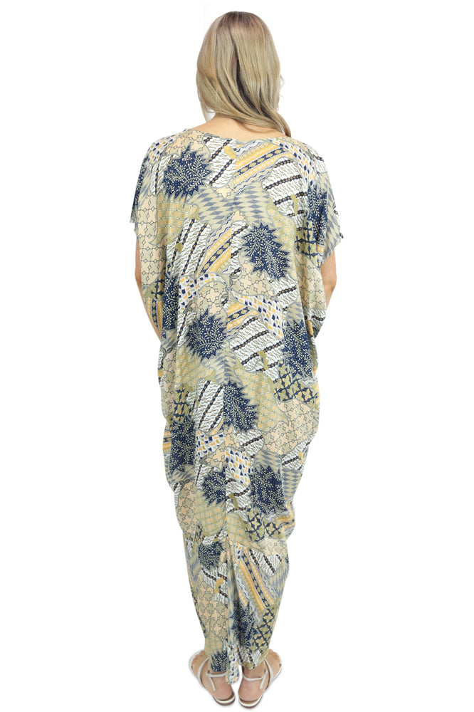 Frilled Toga Dress "Java"