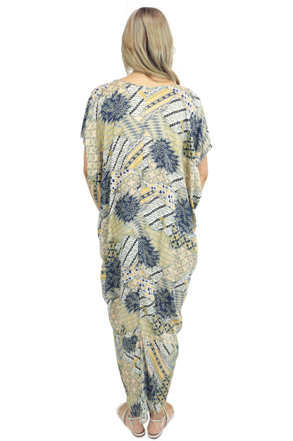 Frilled Toga Dress "Java"