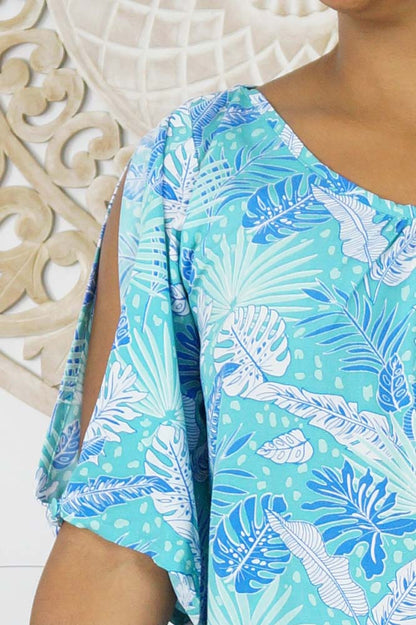 Hayman Dress "Tropical Leaves"