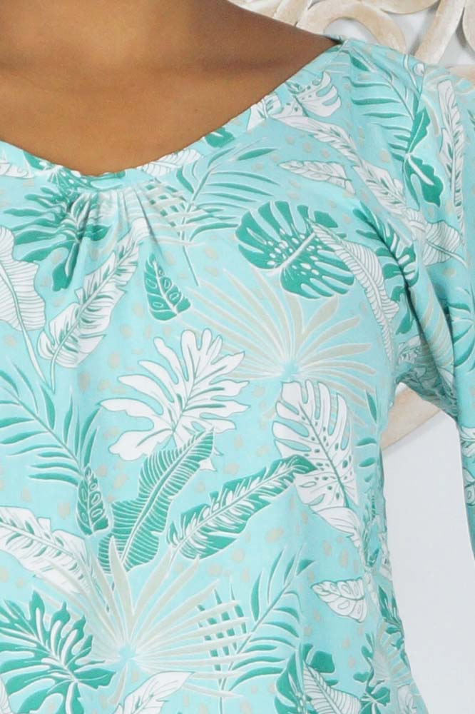 Hayman Dress "Tropical Leaves"