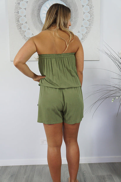 Short Jumpsuit Plain