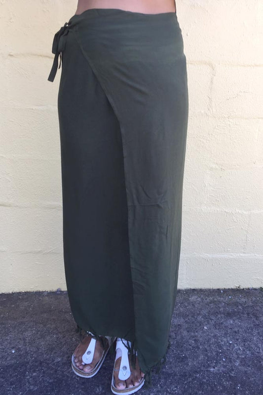 Long Plain Bikini Tie/Sarong