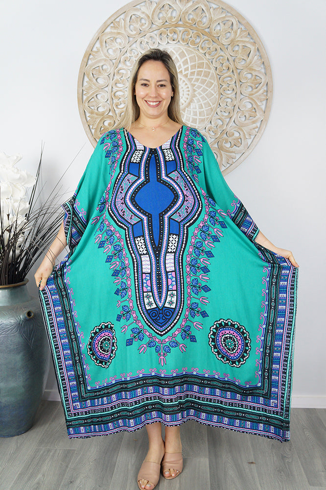 Long Kaftan "Bling" (Sequined) "Inca"