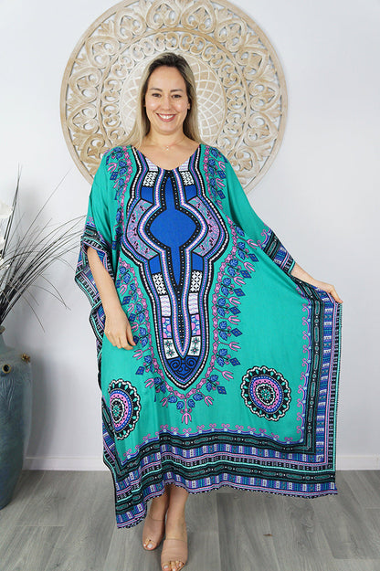 Long Kaftan "Bling" (Sequined) "Inca"