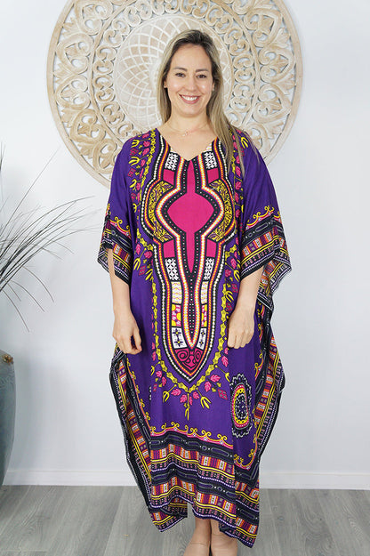 Long Kaftan "Bling" (Sequined) "Inca"