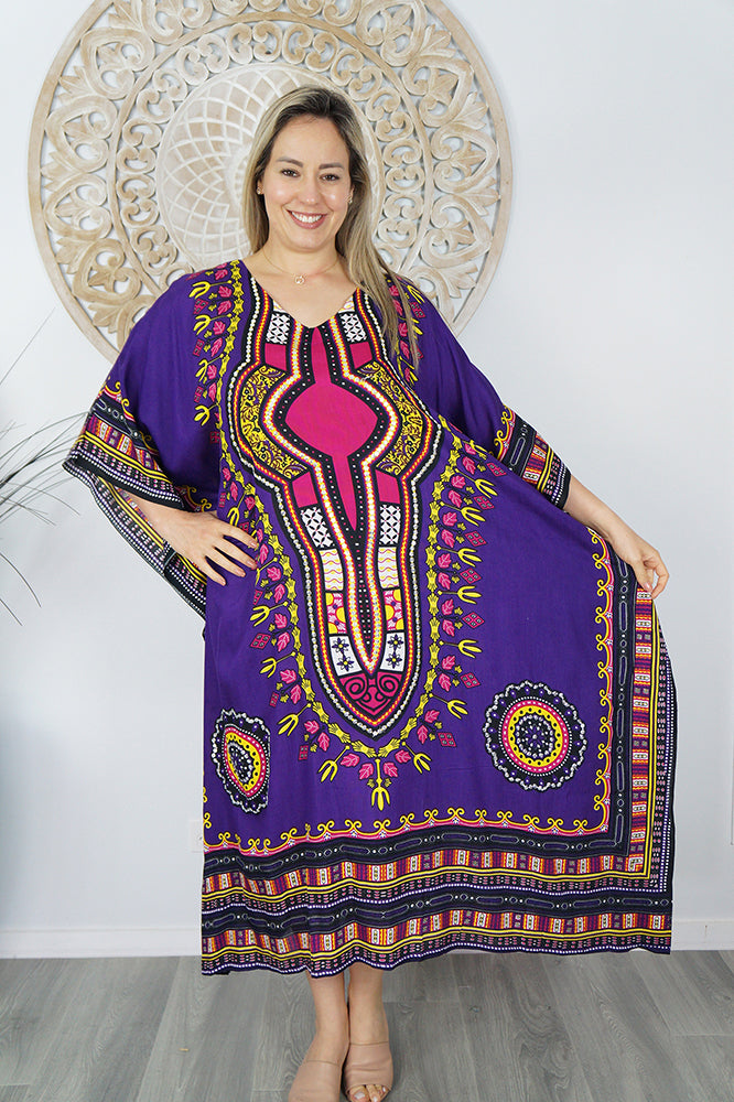 Long Kaftan "Bling" (Sequined) "Inca"