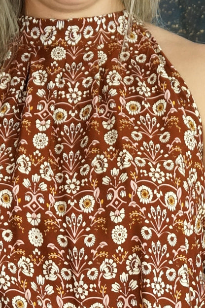 Long Chloe Dress "Cathedral"