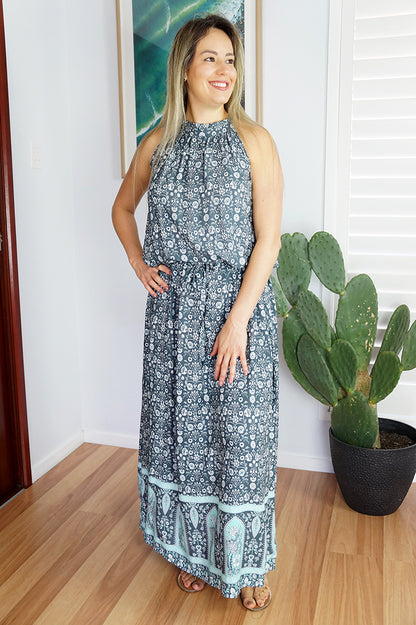 Long Chloe Dress "Cathedral"