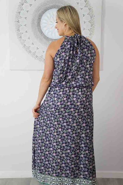 Long Chloe Dress "Dahlia"