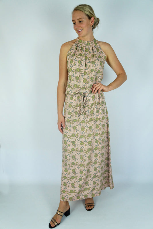 Long Chloe Dress "Sunflower"