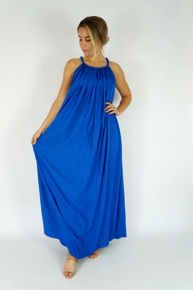 Long Delta Dress Plain