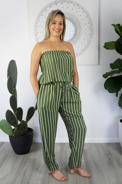 Long Jumpsuit "New Stripes"