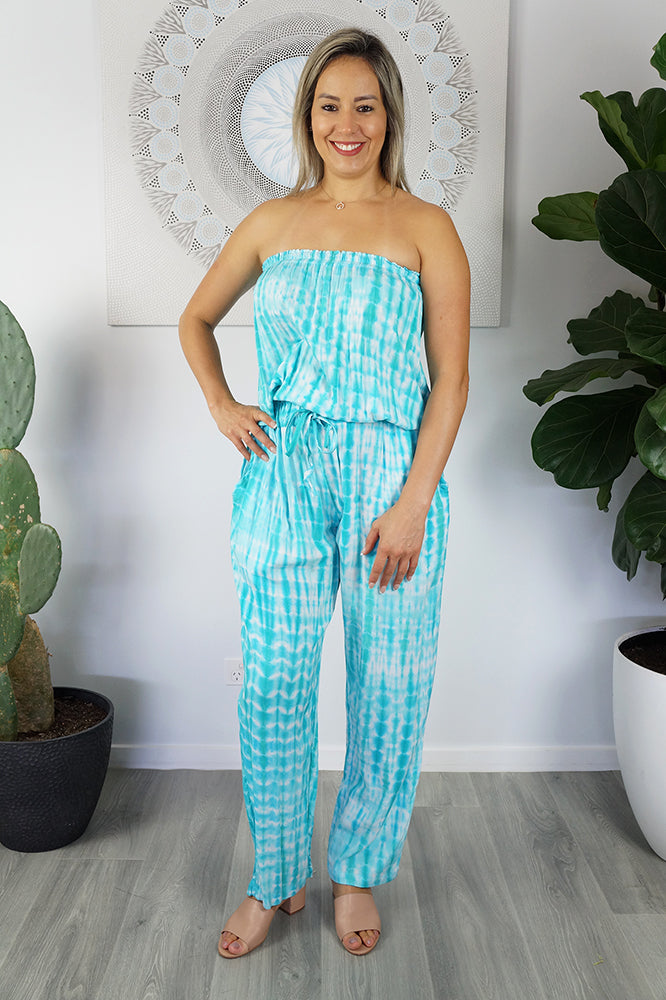 Long Jumpsuit "Waterglass"