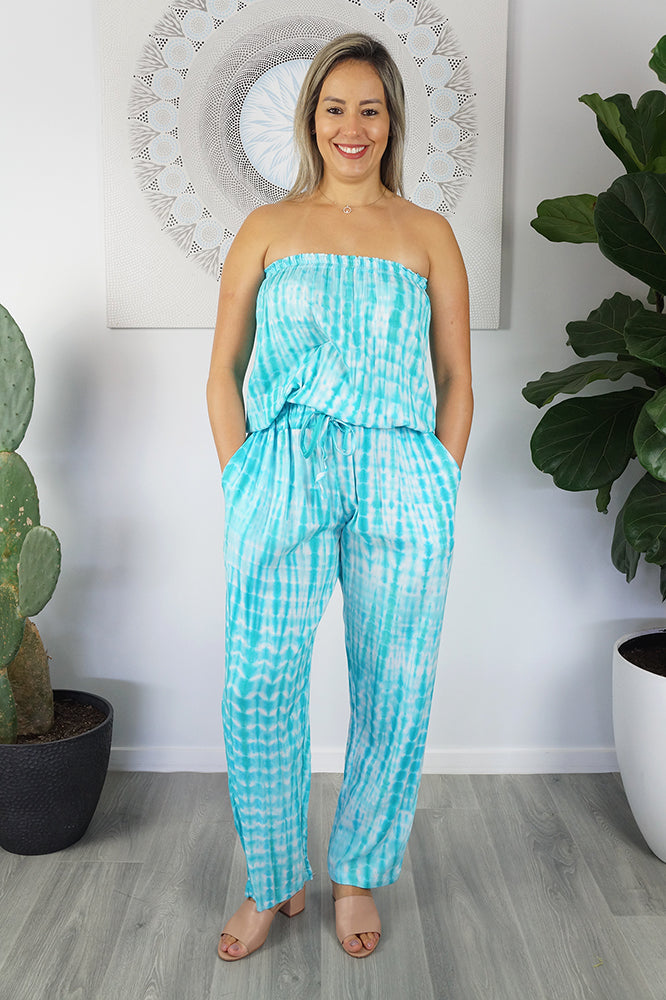 Long Jumpsuit "Waterglass"