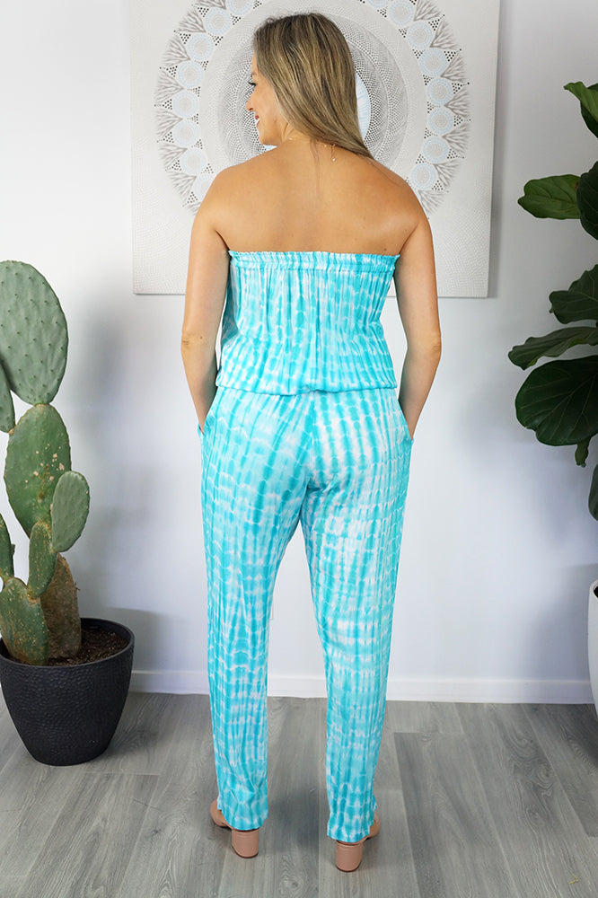 Long Jumpsuit "Waterglass"