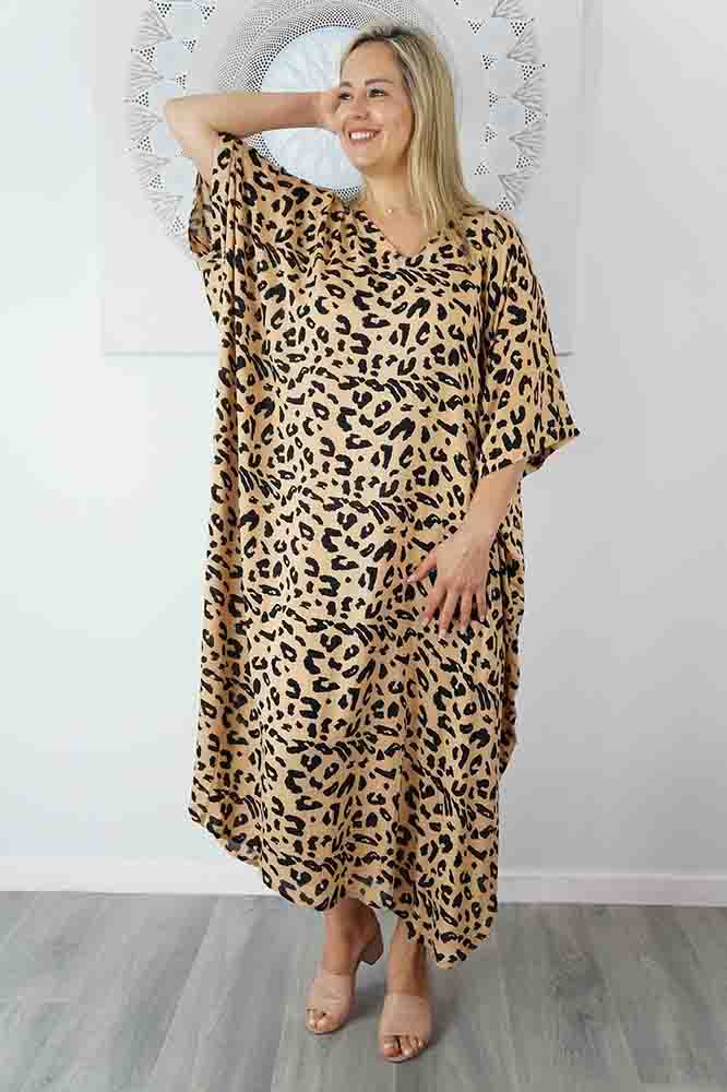 Long Kaftan "Walnut"