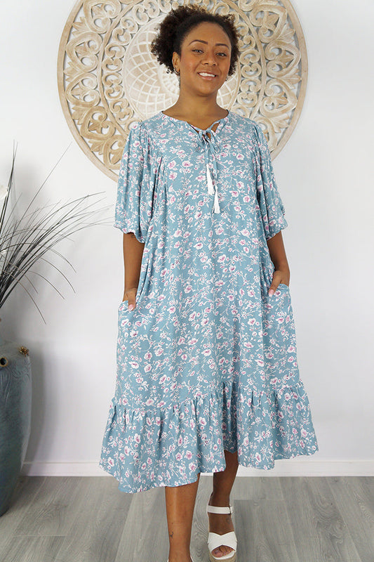 Maddie Dress "Springflower"