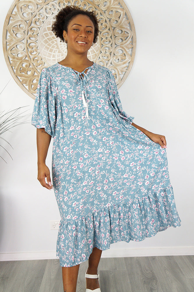 Maddie Dress "Springflower"