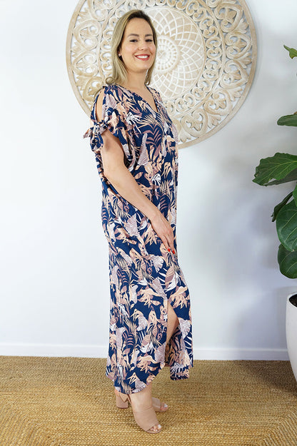 Mykonos Dress "Botanique"