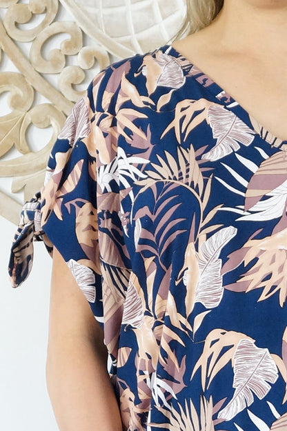 Mykonos Dress "Botanique"