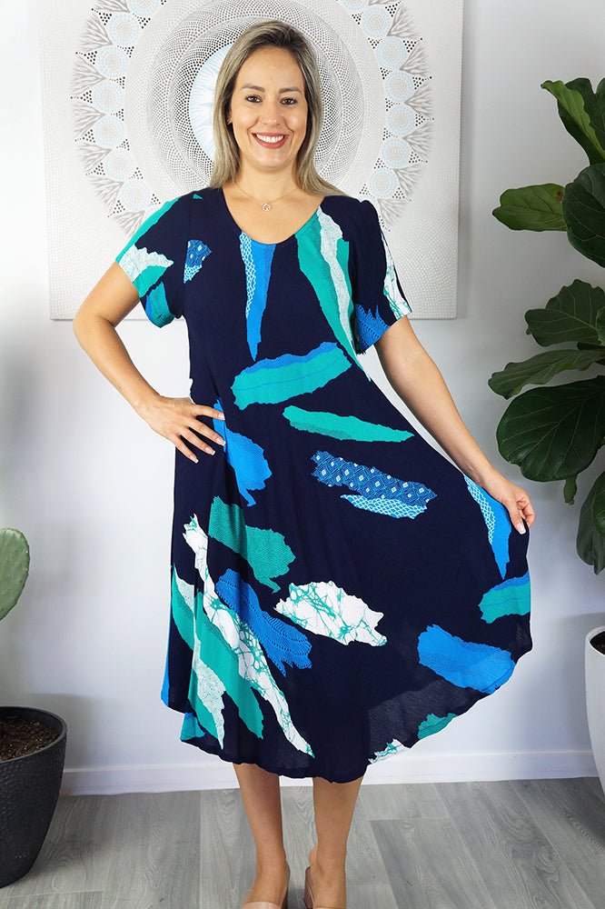 Newport Dress "Abstract"