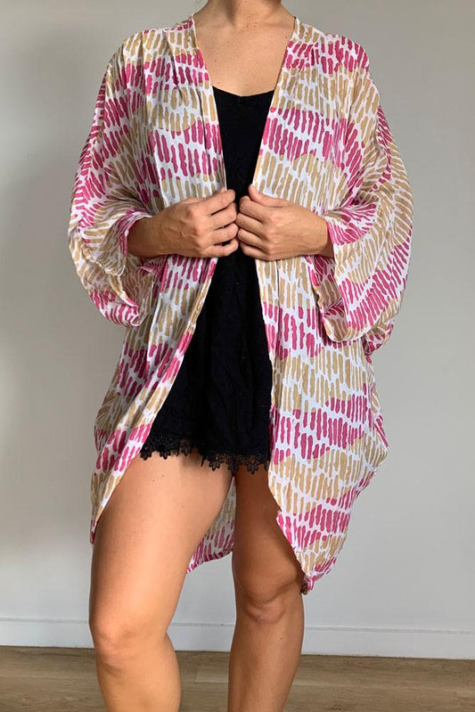 Over Shirt "Barcode" Print