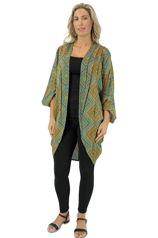 Over Shirt "Mosaic" Print